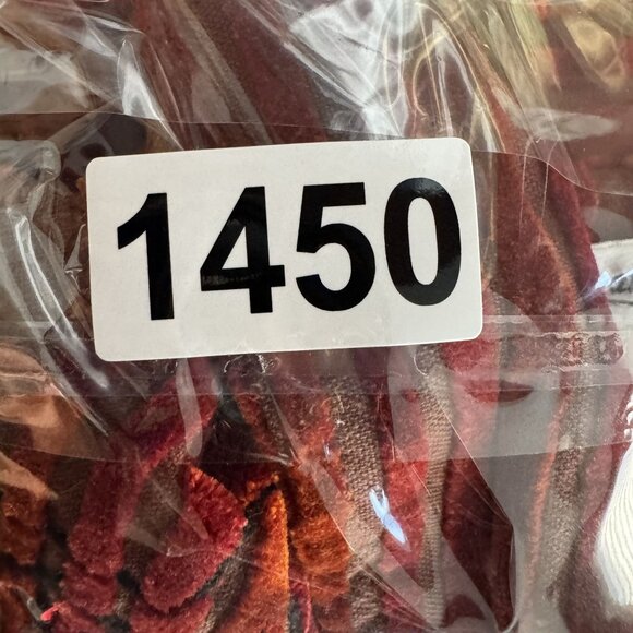 Coldwater Creek Striped Corduroy Embroidered Beaded Jacket Forest Fairy Size PM - Picture 6 of 6